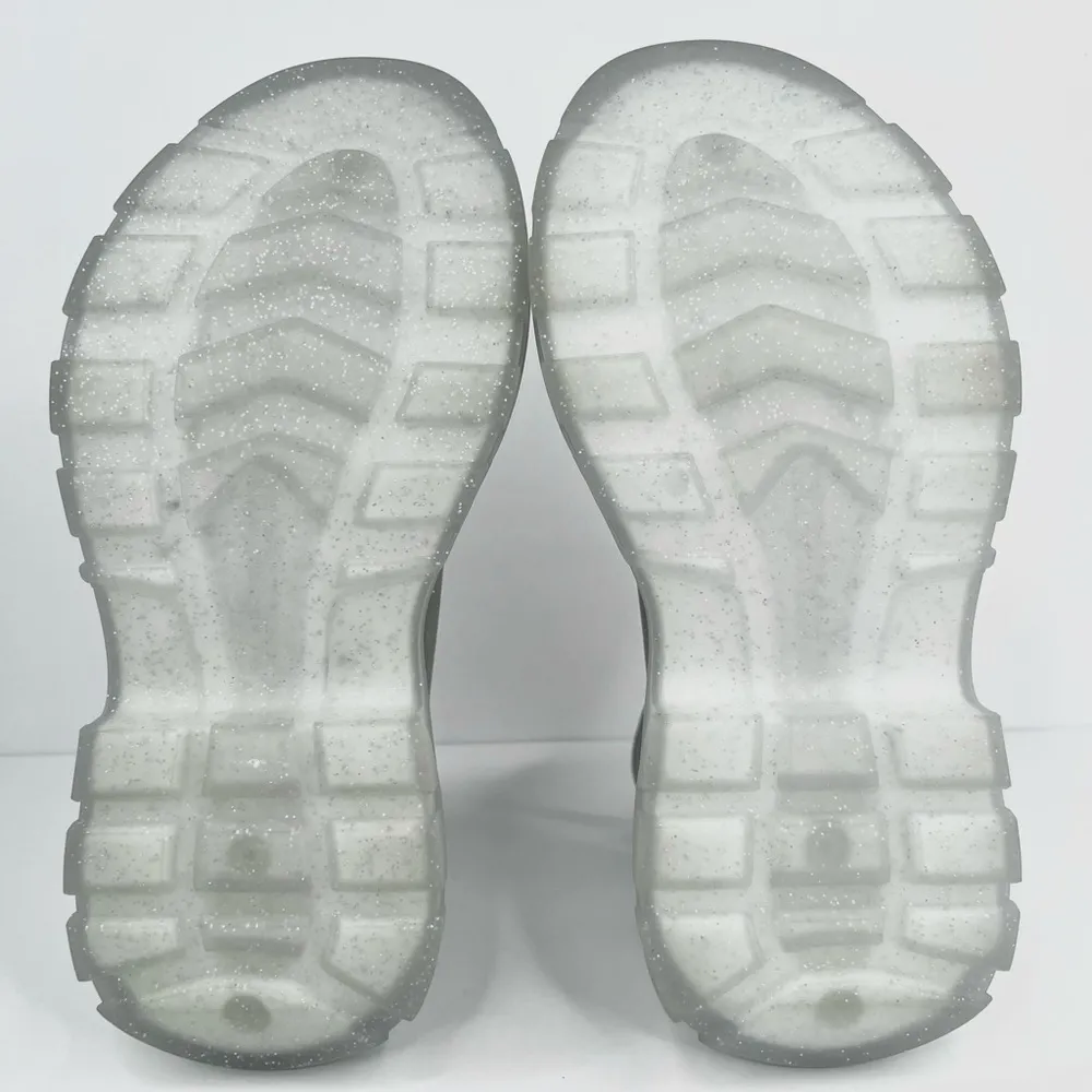 Alexander McQueen Tread Slick Iridescent Sparkle Translucent Sneaker Boots EU 35 - Image 6