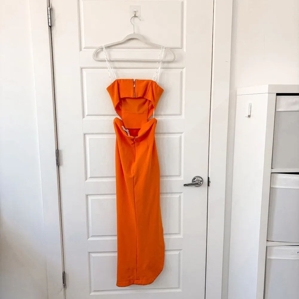 ELLIATT Strapless Cutout Maxi Dress - Image 7