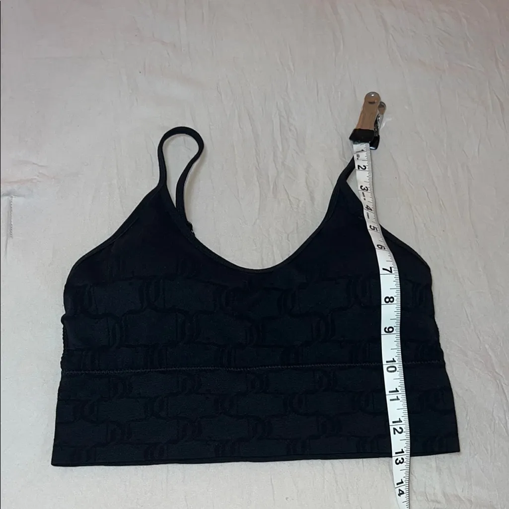Juicy Couture  Black‎ Patterned Bralette - Image 6