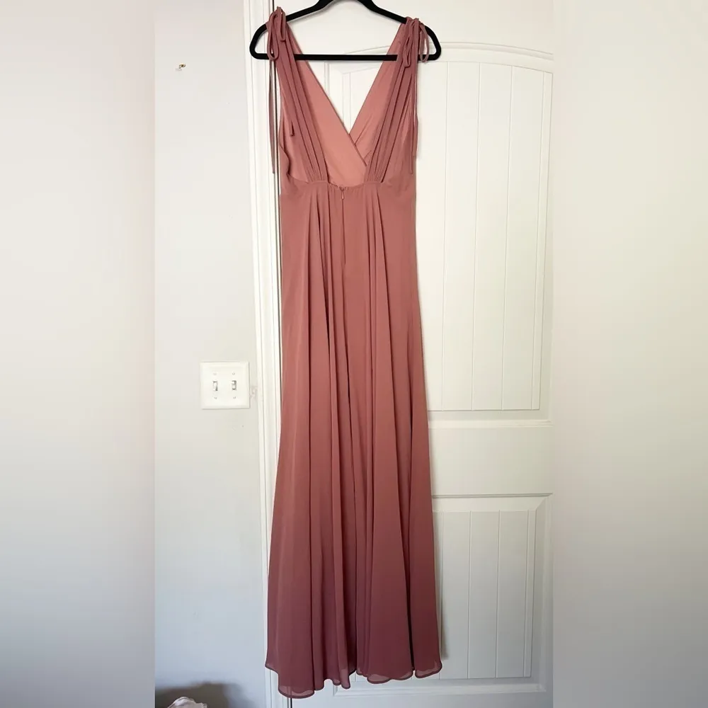 Lulus Dance the Night Away Rusty Rose Backless Maxi Dress - Image 7