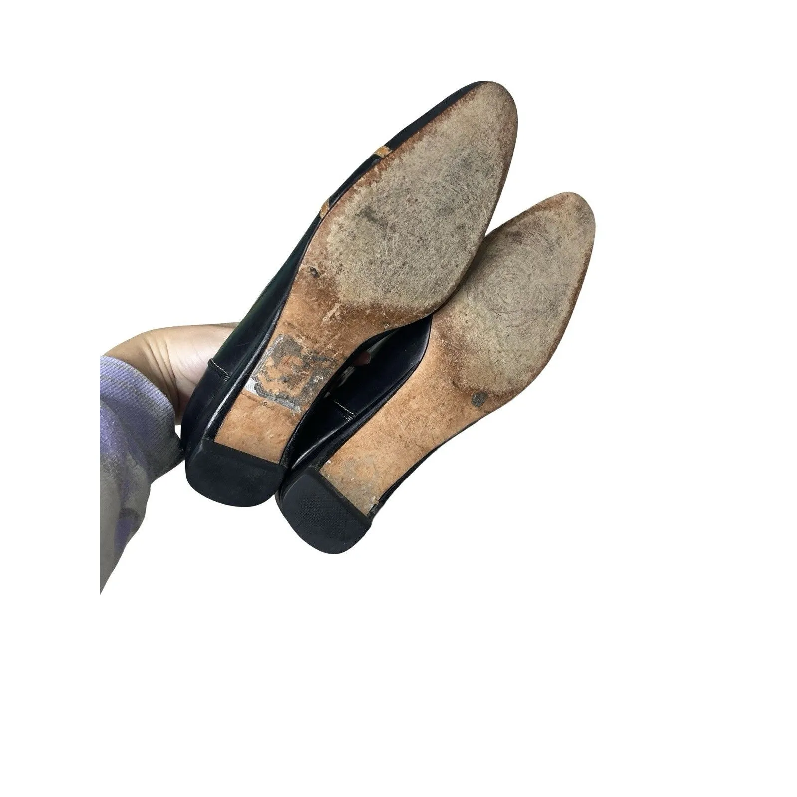 Cole Hann Women Shoes Kitten Heel Fall Autumn Bow size 7.5 Black - Image 7