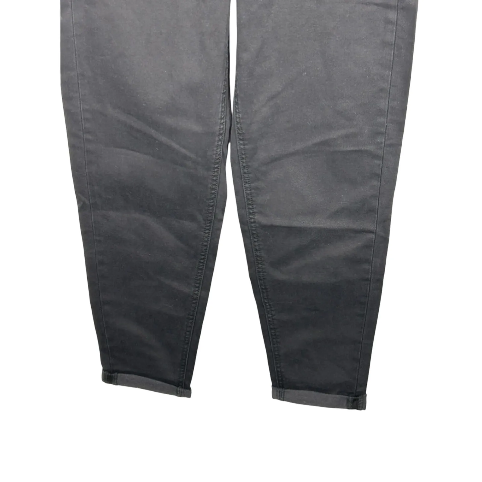 JOE’S JEANS Calypso Paperbag Hi-Rise Tapered Ankle Jeans 25 NWT Black - Image 7