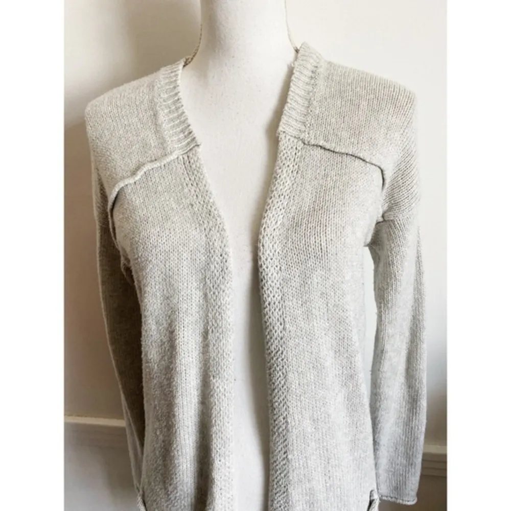Silence & Noise • Grey Longer Length Cardigan - Image 16
