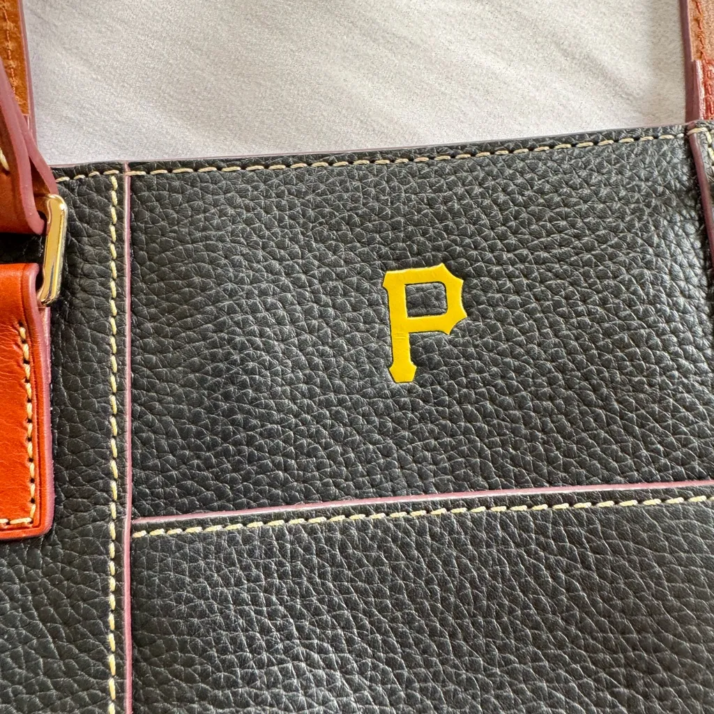Dooney & Bourke Medium Lexington Shopper Women's Tote Black Pittsburgh Pirates - Image 4
