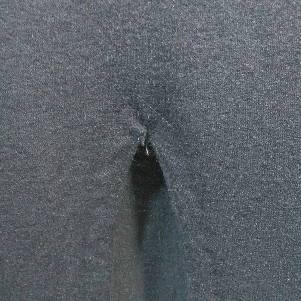 Vintage Chinchilla By Shuet Young Black Wool Dress Size M Size M - Image 10