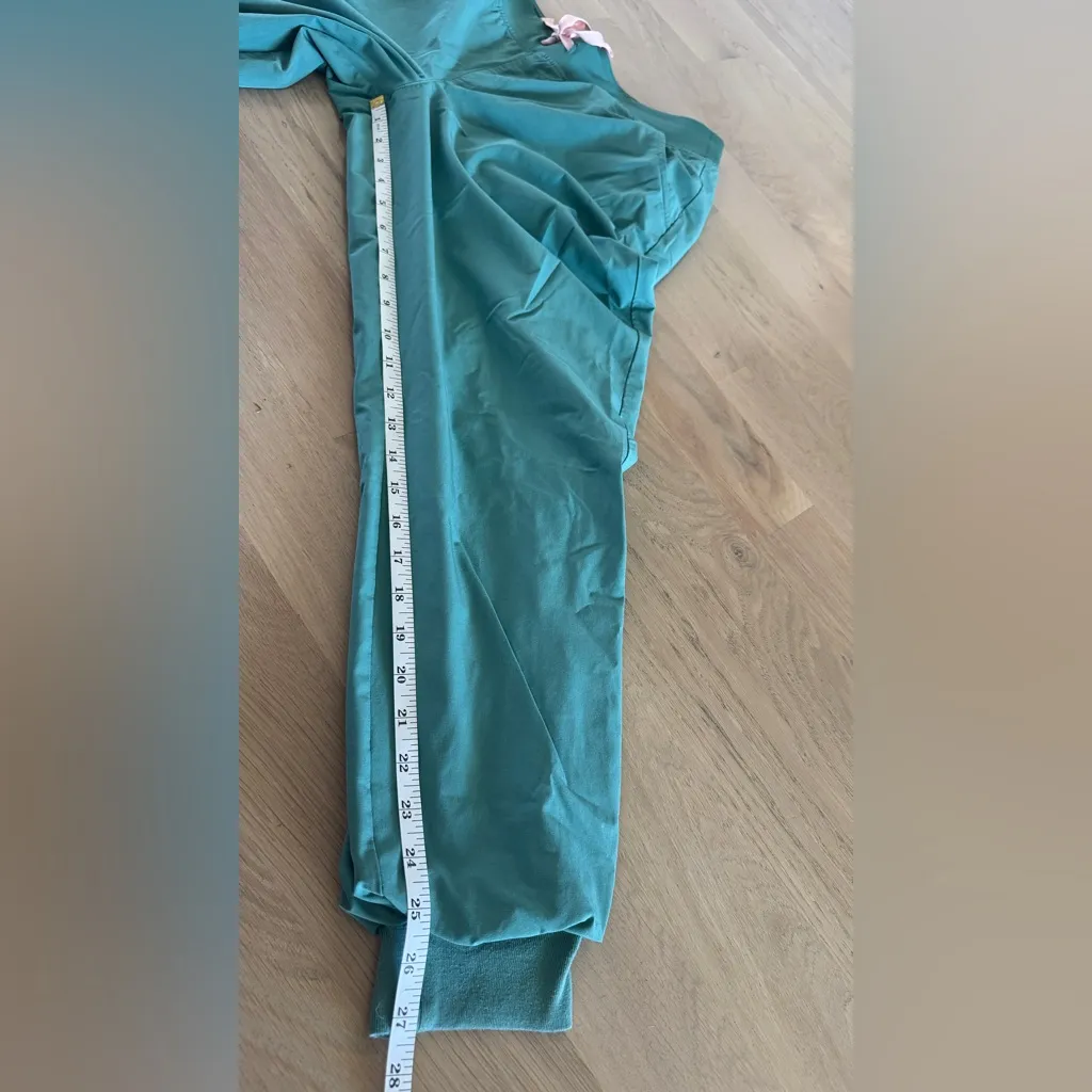 Figs Zamora Jogger Scrub Pants Eucalyptus green size medium - Image 6