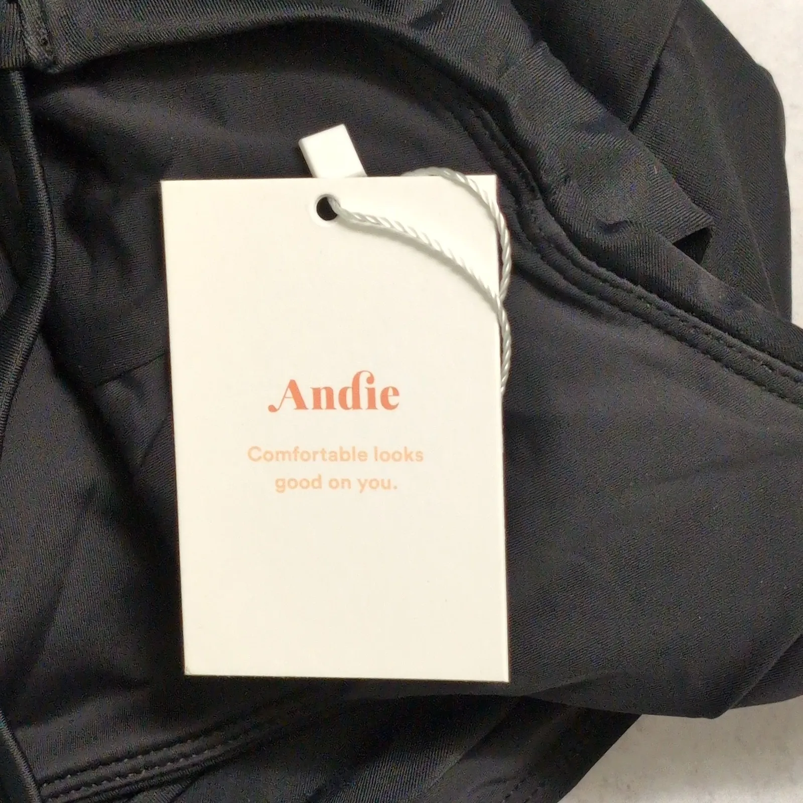 Andie Fiji One Piece Black Strappy Swimwear Bathing Suit Long Torso LT New - Image 8