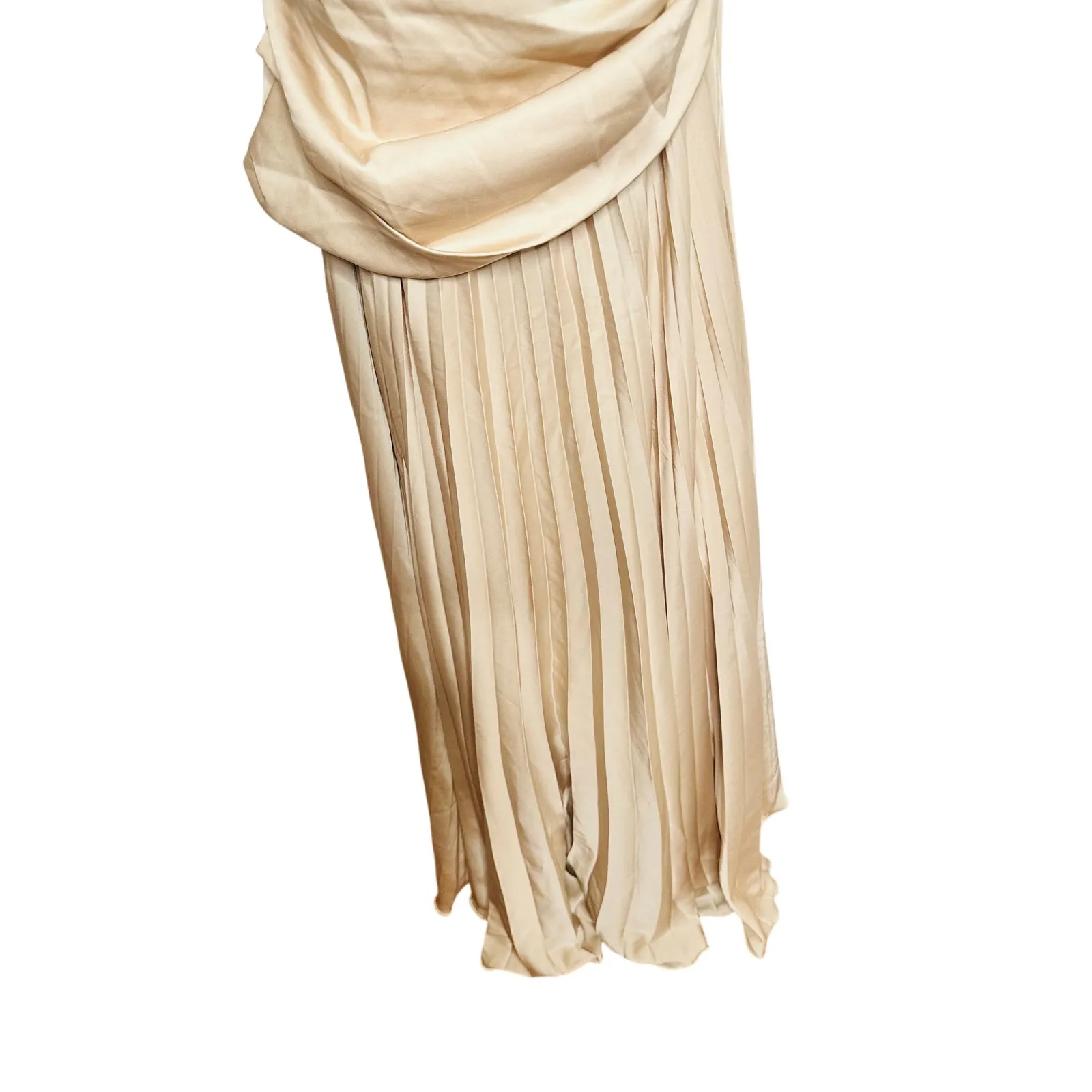 ET OCHS Black Half n Half Velvet Deep V - Image 10