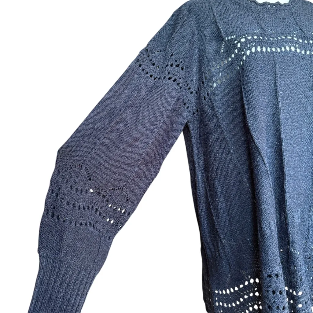 NWT Vintage America Blue Sweater Sz XL - Image 3