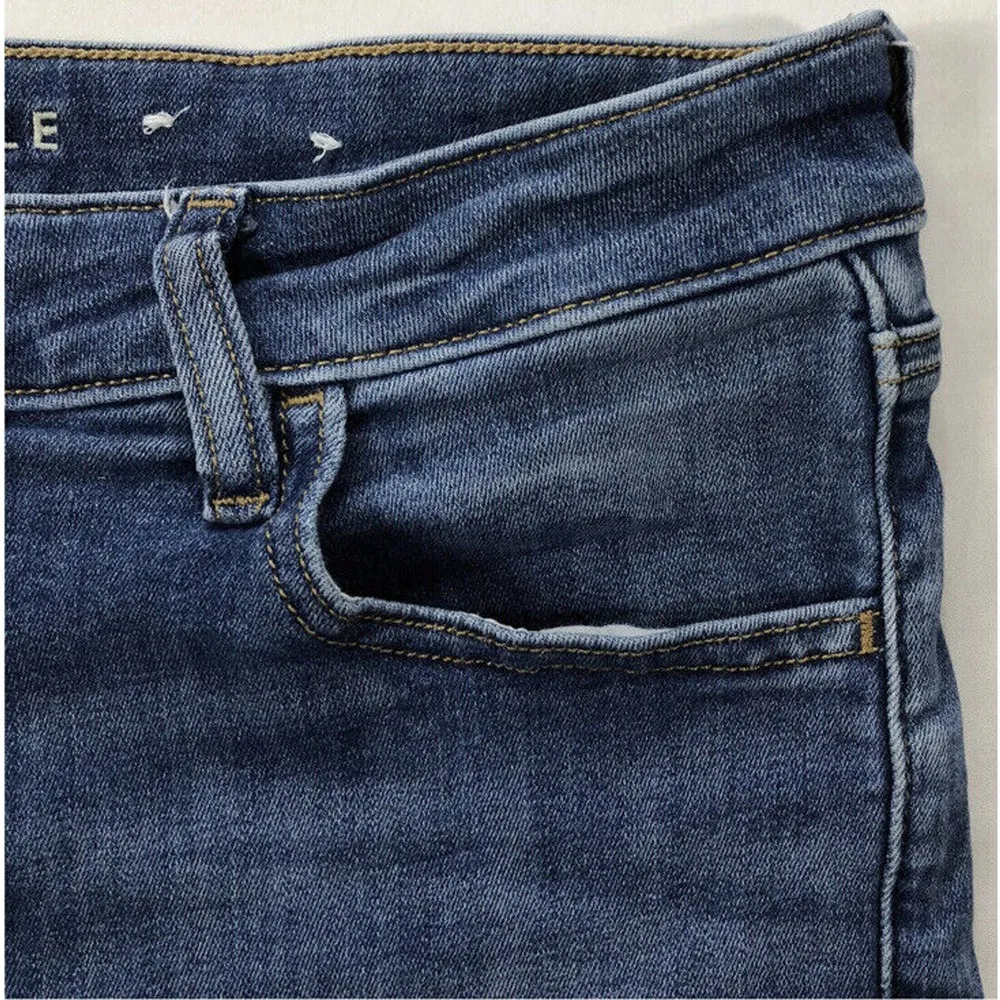 American Eagle Next Level Stretch Jegging Size 14 Long Blue Denim Jeans - Image 4