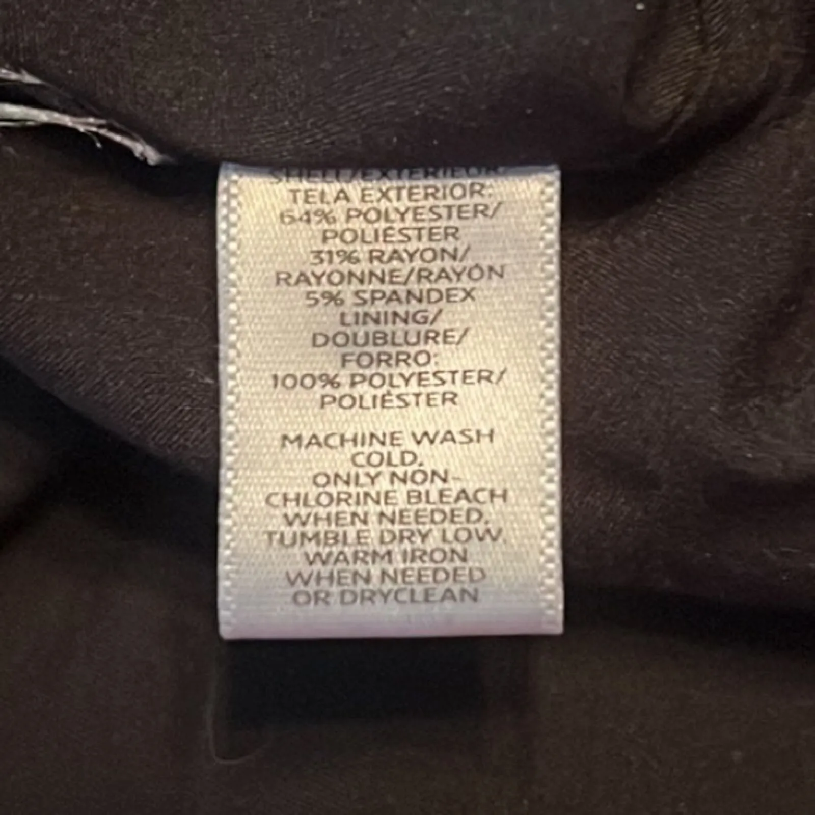 Loft Skirt Womens 2 Black Pencil‎ Straight Skirt Career Office Workwear Corpcore - Image 5