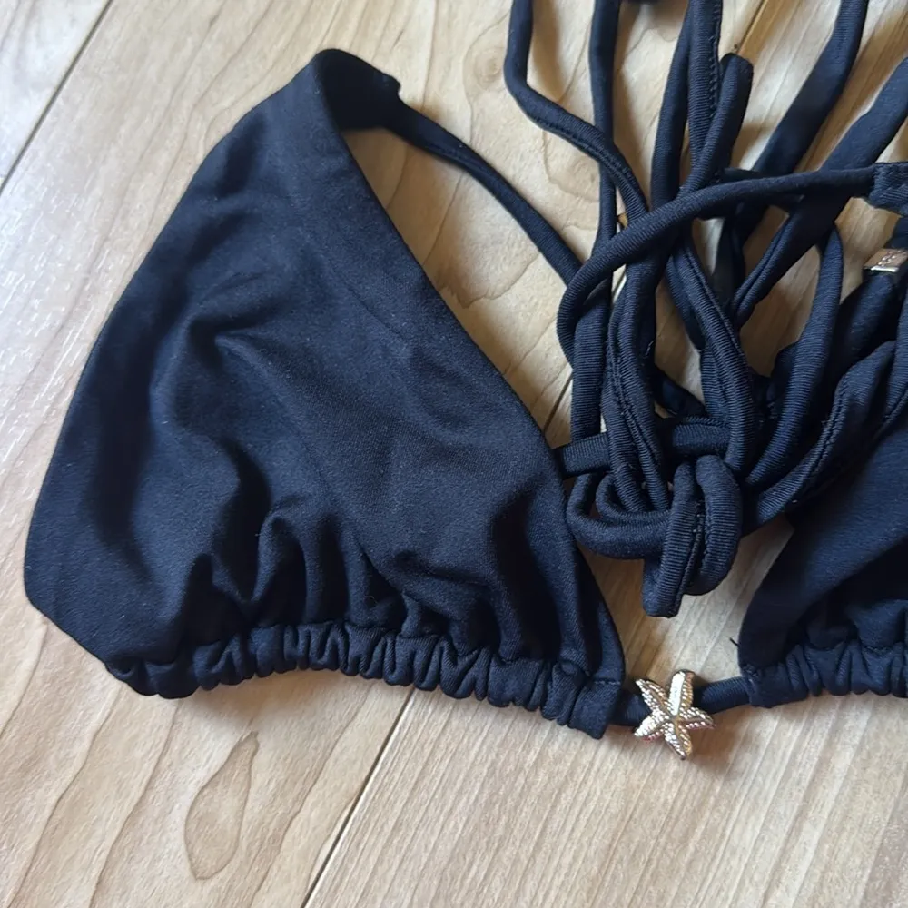 ALT SWIM BLACK BIKINI TOP - Image 2