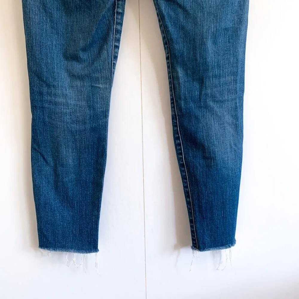 MADEWELL 9" High-Rise Skinny Crop Jeans in Bruce Wash - Image 8