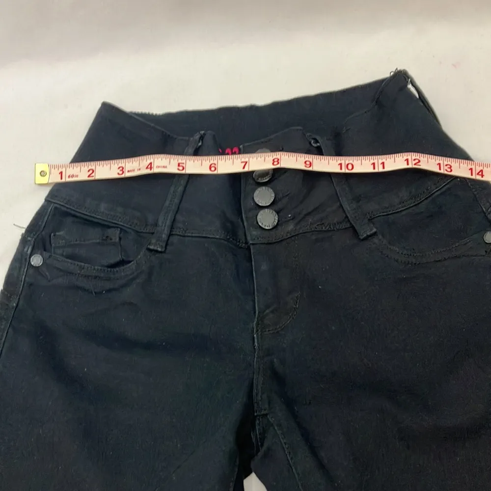 Ella Jeans black high waisted skinny pants woman’s size 1 - Image 3