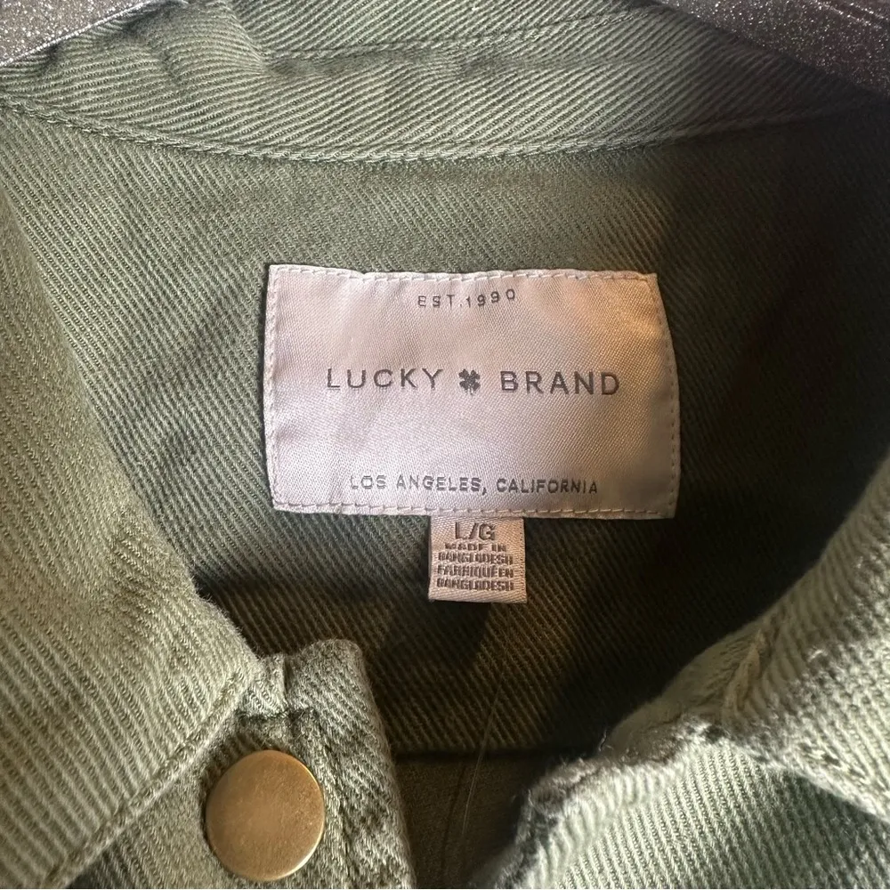Lucky Brand Green Jacket NEW - Image 2
