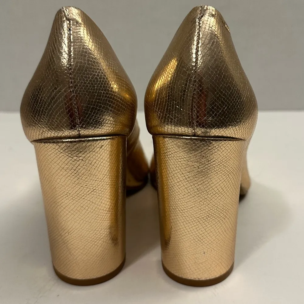 Vince Camuto VC-DESIMMY Pump in Metallic Gold Size 10M - Image 5