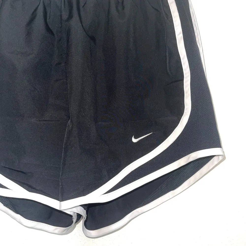 Tempo Dri-fit Black Lined Athletic Running Shorts - Image 5