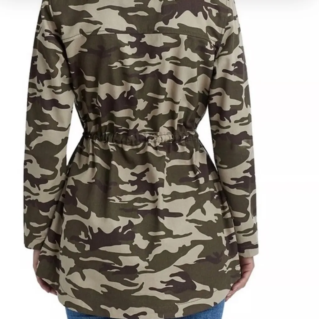 True Religion Green Camouflage Field Jacket - Image 5