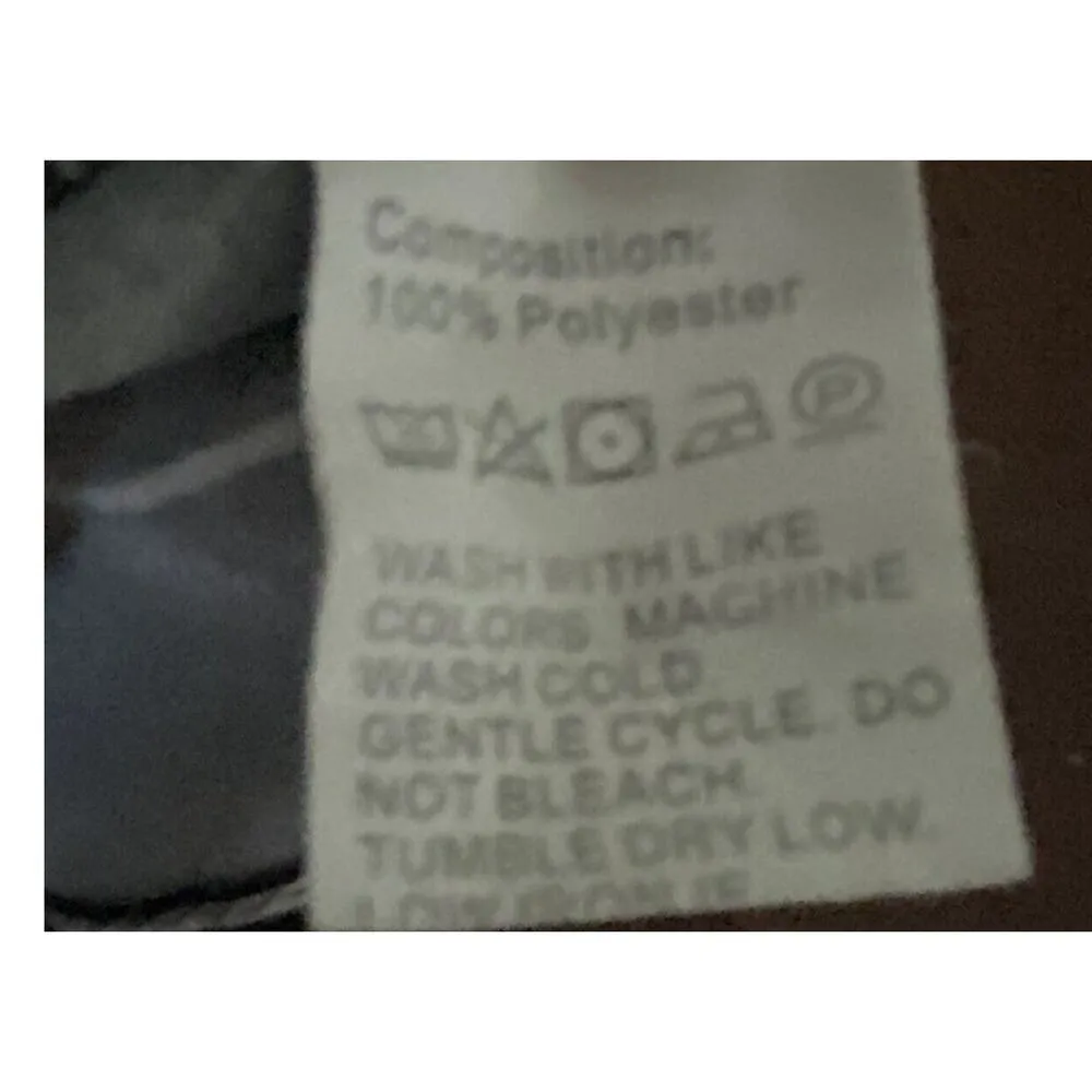 Shein Black White Midi Dress A Line Flair Medium Geometric Concert Night Out - Image 4