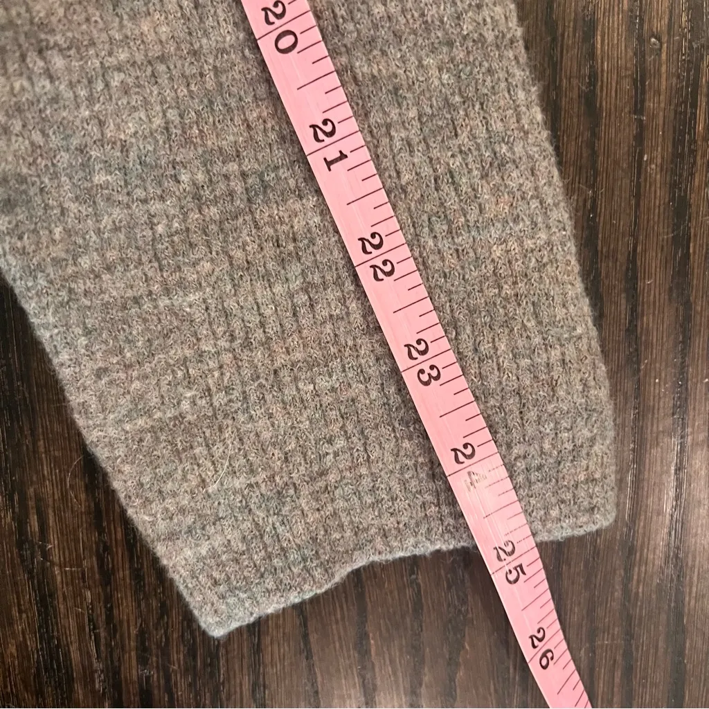 Vintage 1990s Ralph Lauren Gray Wool Sweater - Image 6