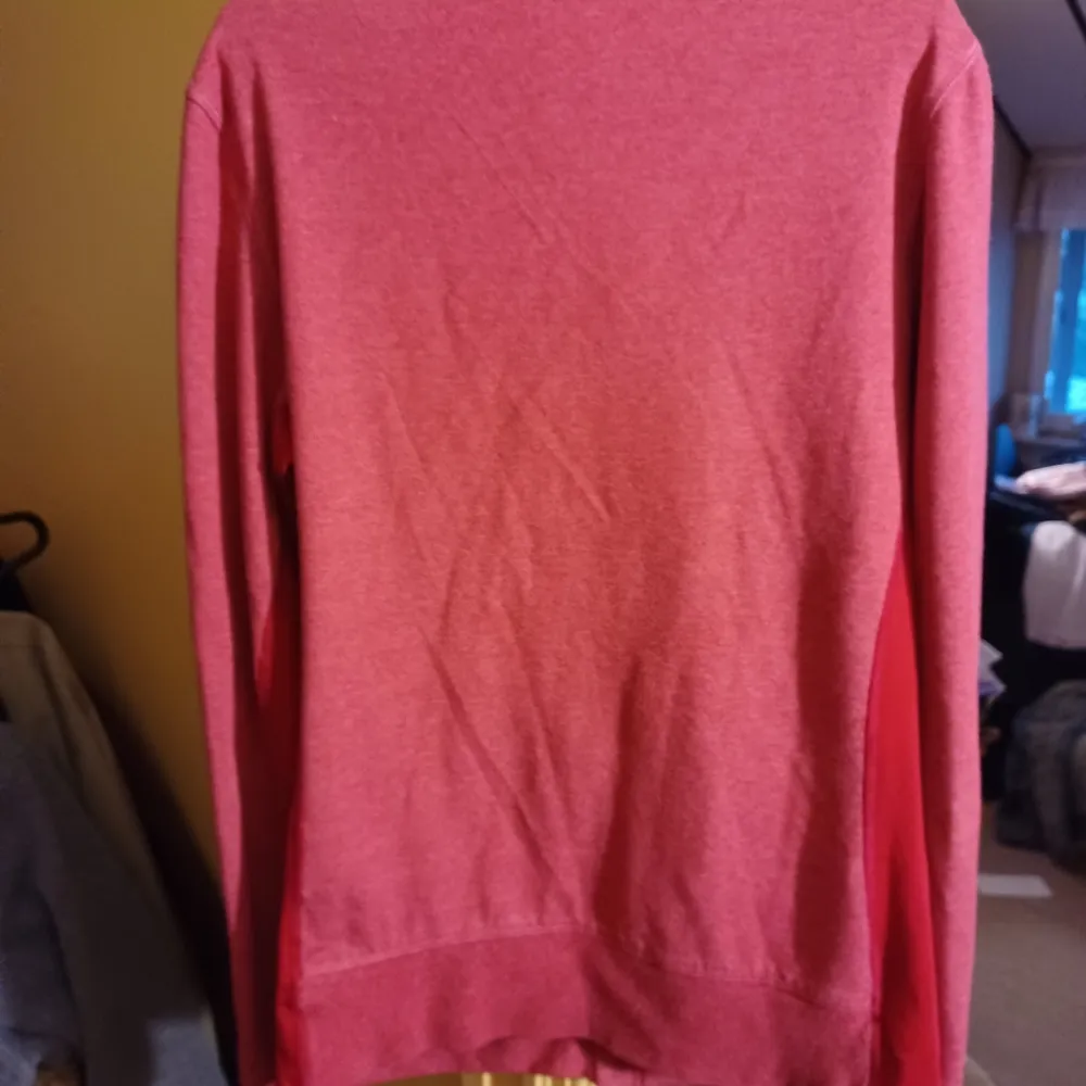 Nike Dri Fit Women's NIKE RUNNING Full Zip Track Jacket - Size Med Red - Image 8