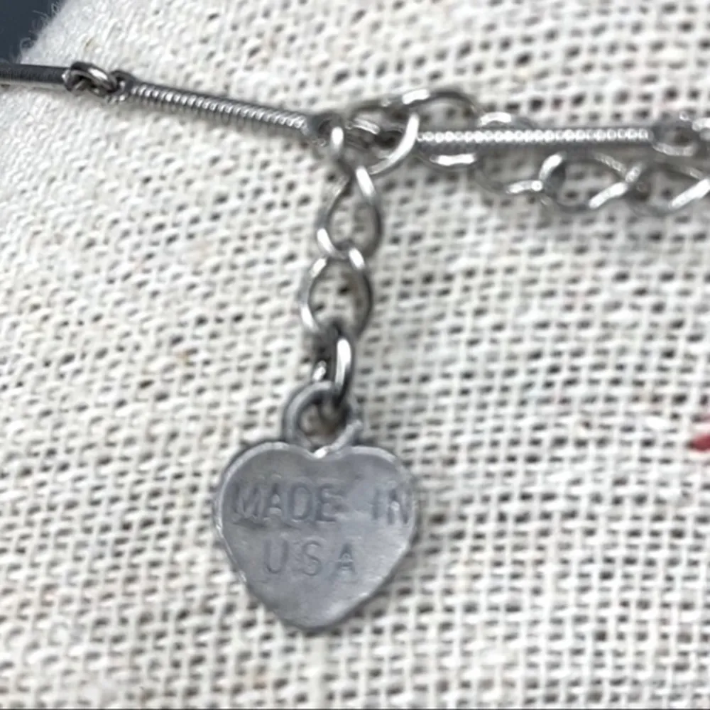 Yoni Z Silver Tone Cubic Zirconia Flower Shaker 21.5” Adjustable Necklace USA - Image 8