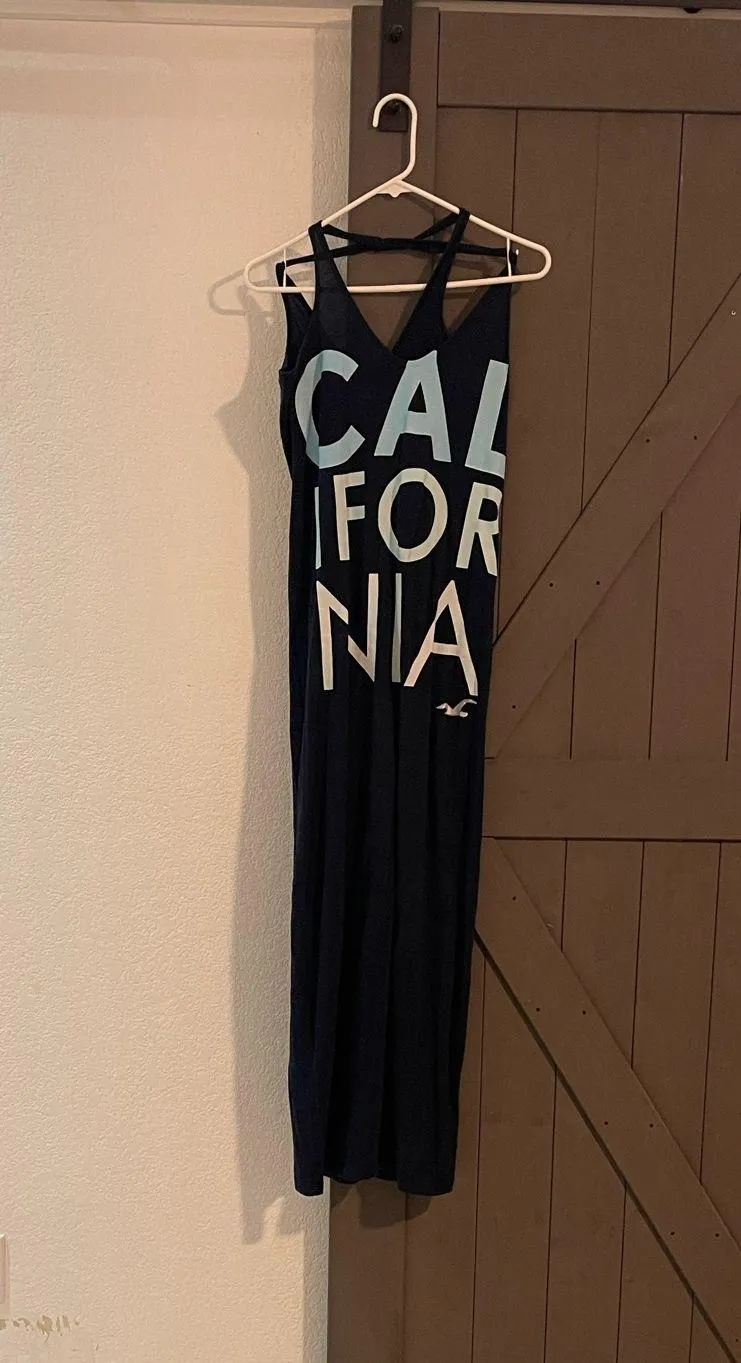 Hollister maxi dress Blue Size XS - Image 6