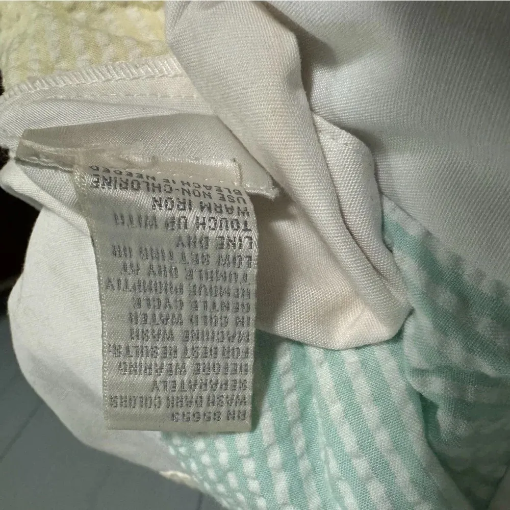 KORET FRANCISCA PETITES Patchwork Embroidery Sequin Sea Life Jacket Size Large Yellow - Image 7