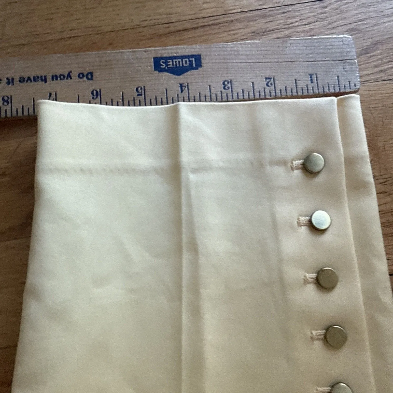 Talbots High Waist Hampshire Ankle Pants Womens 18W Petite Yellow Stretch New - Image 5