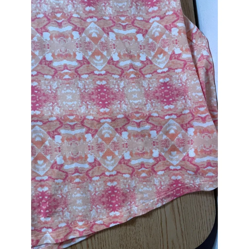 Womens Victoria’s Secret Dress w/Side Cut outs Peach Pink Design Stretchy Large - Image 6