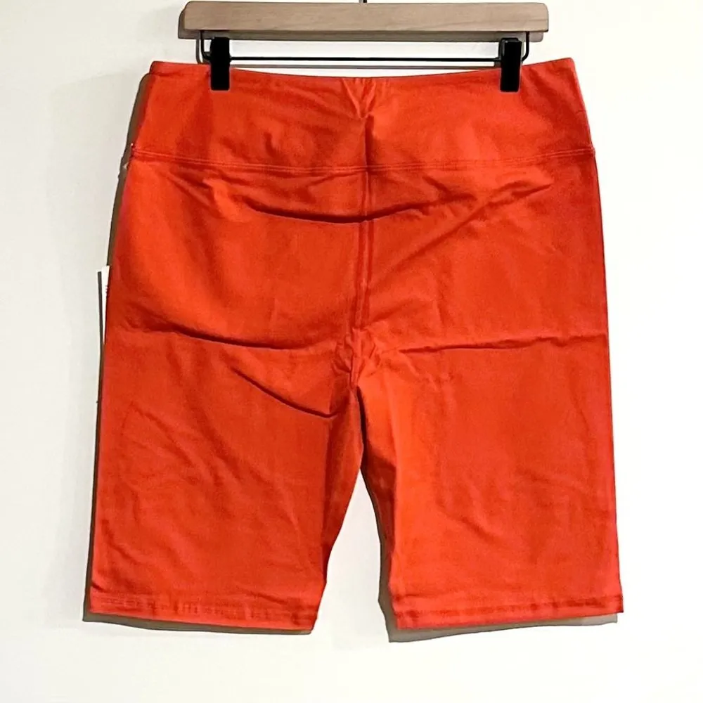 NWT MATE the Label Red Organic Stretch Biker Short - Size 2X - Image 5