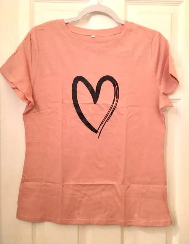 Pink Heart T - Image 2