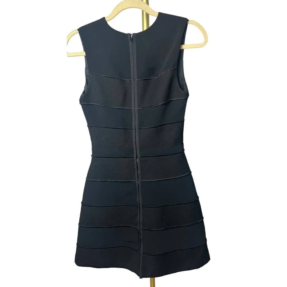Camilla and Marc Black Textured Zealot Dress Sz. 2 - Image 4