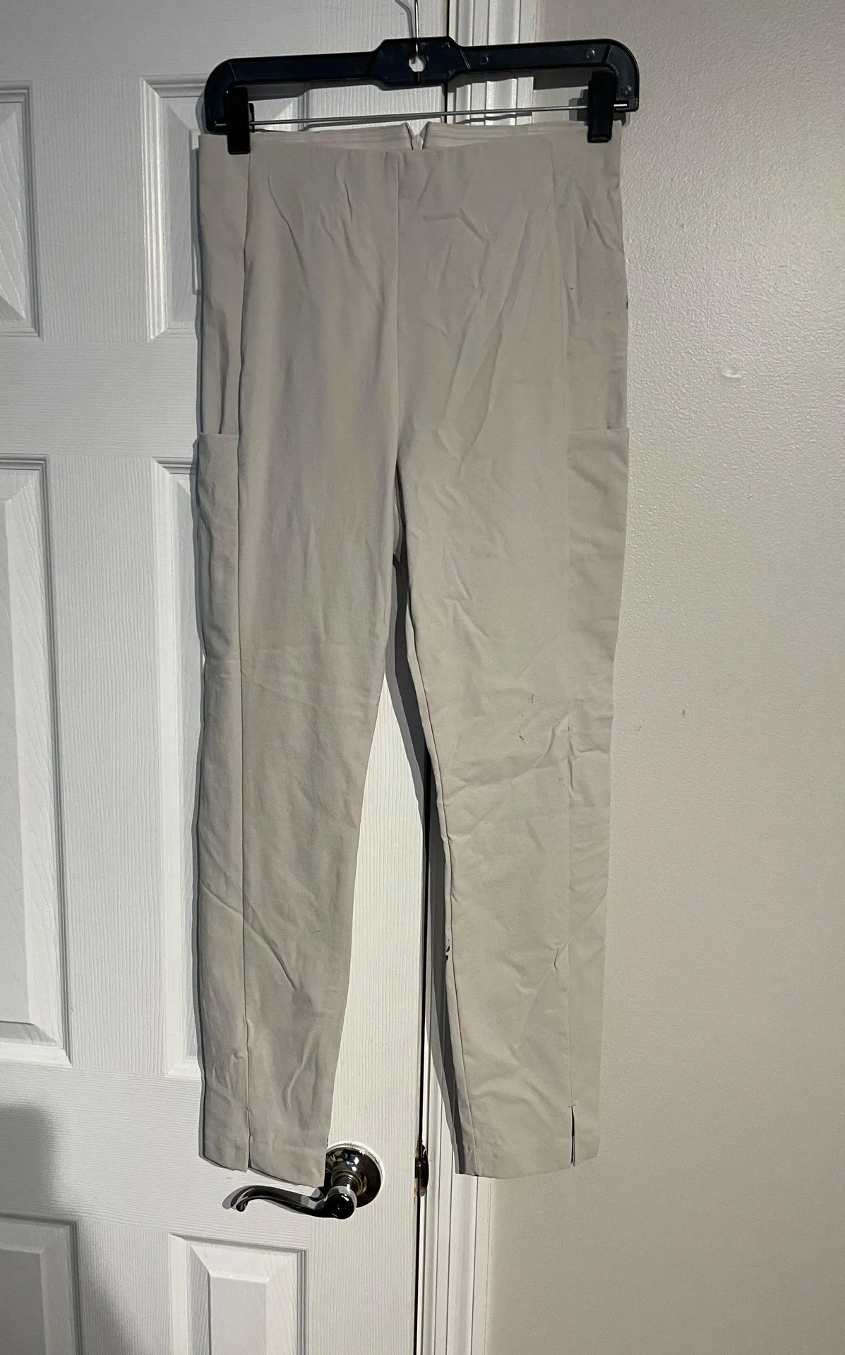 NWOT 4 Wander Slim Ankle Pant Avalon Cream Gray 353450 - Image 2