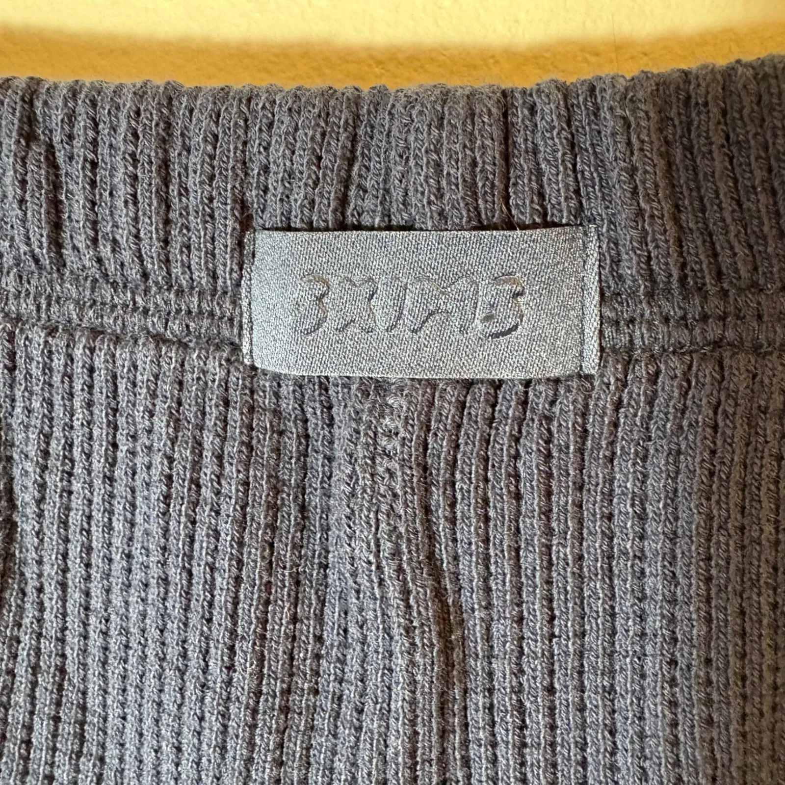 SKIMS Soft‎ Lounge Ribbed Wide Leg Pants Navy Blue Size 2X - Image 4