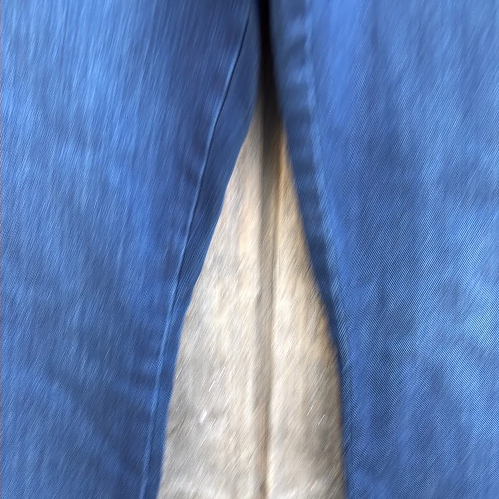 New Ryegrass Woman’s Elegant Indigo Rich Wash HiRise Flare Stretch Jean Size 18 Blue - Image 3