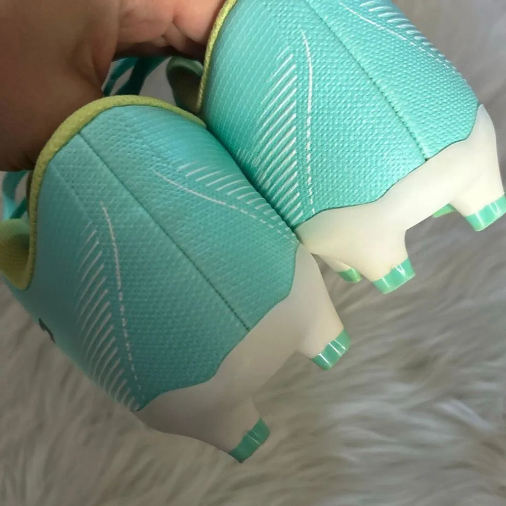 Puma Ultra Play FG AG Soccer Cleats Shoes Teal White size 7 - Image 4