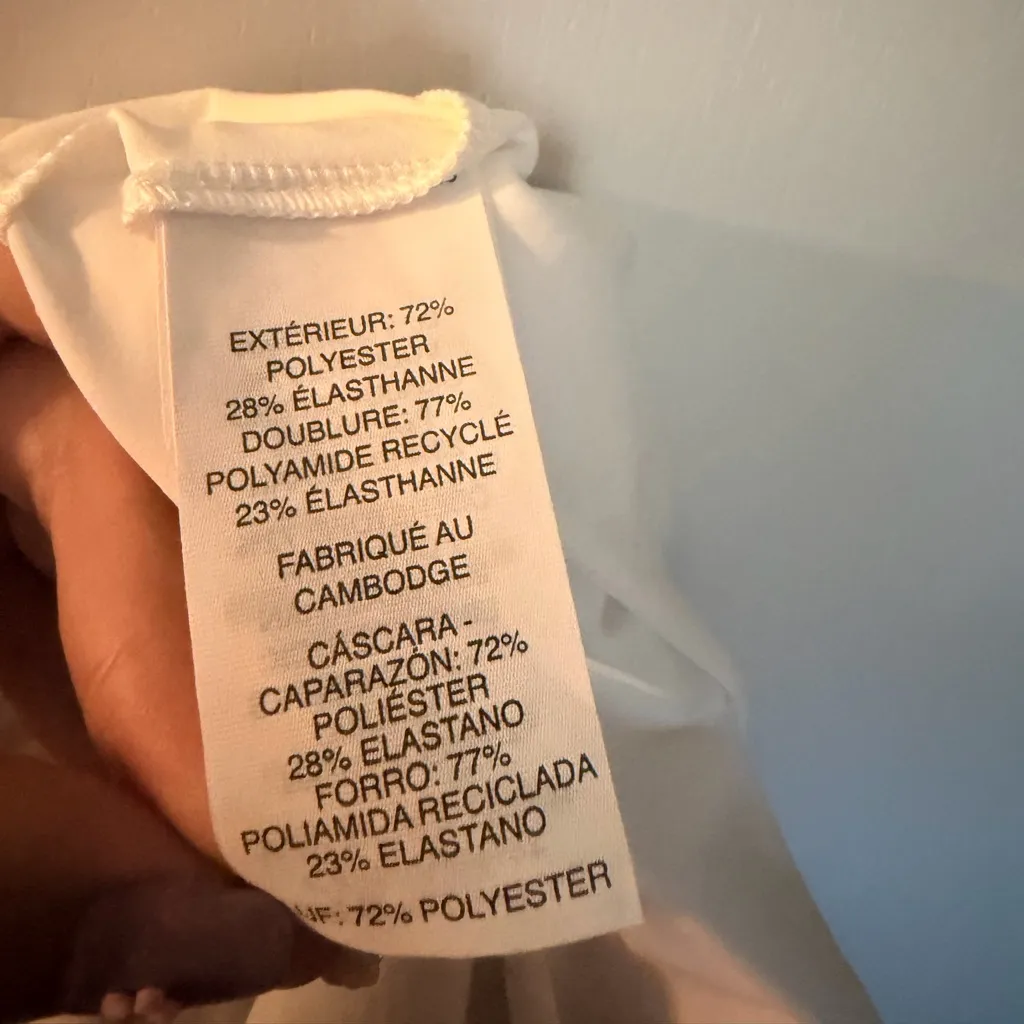 Vuori White Mini Skirt - Image 8