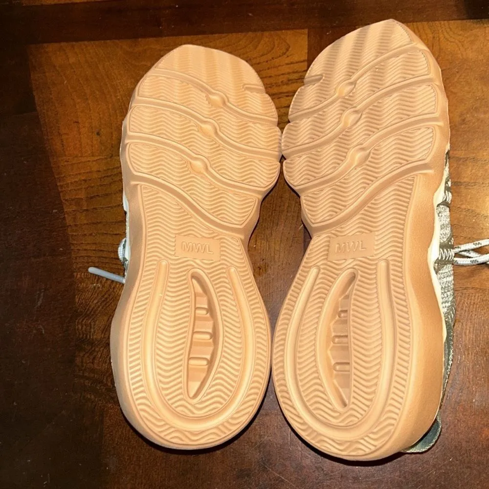 Madewell Sage Green Field Knit Unisex Sneakers( Women 8M,Men’s 6.5) - Image 4