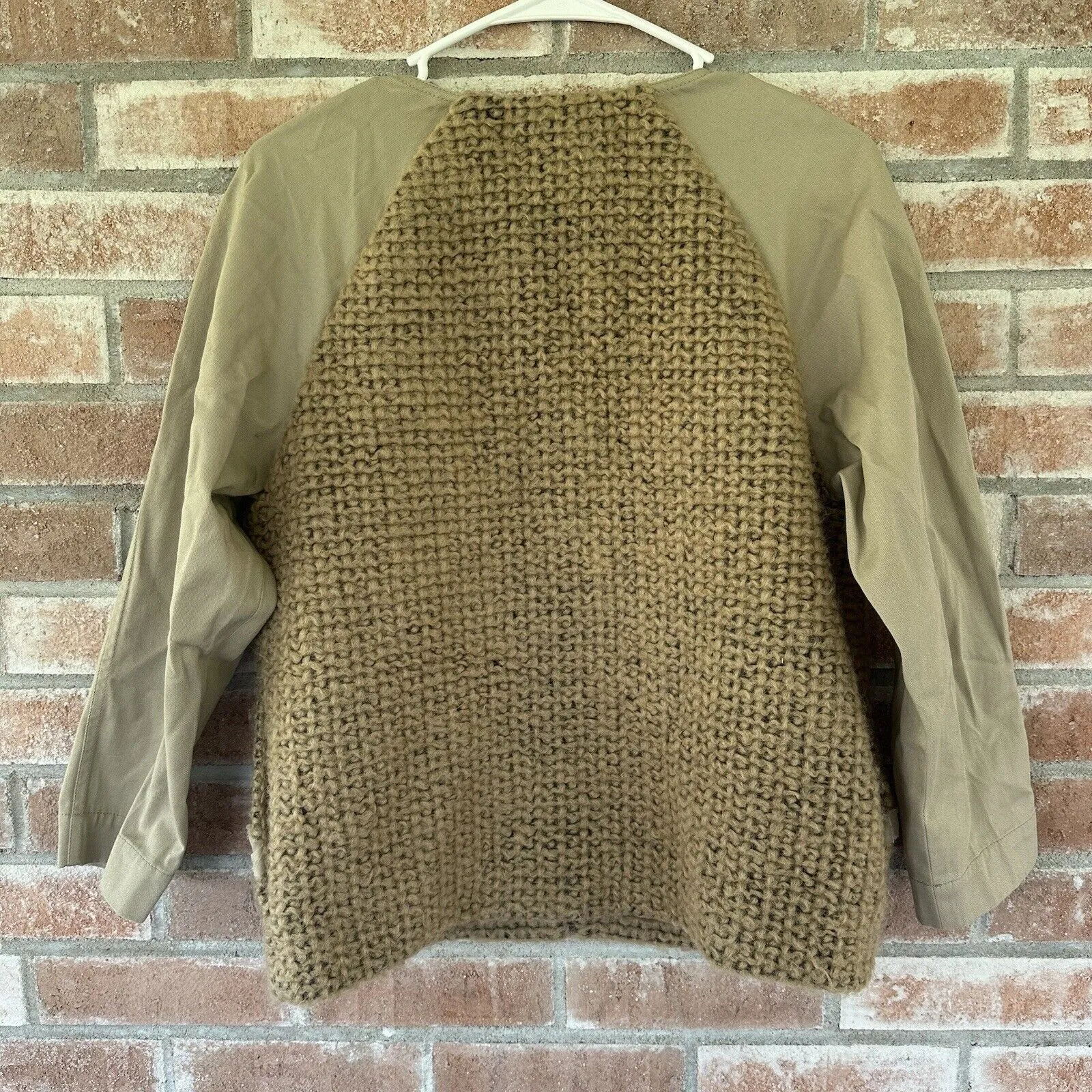 Sachin + Babi Ankasa Zip Up Mohair Wool Blend Beaded Jacket Size 6 - Image 5