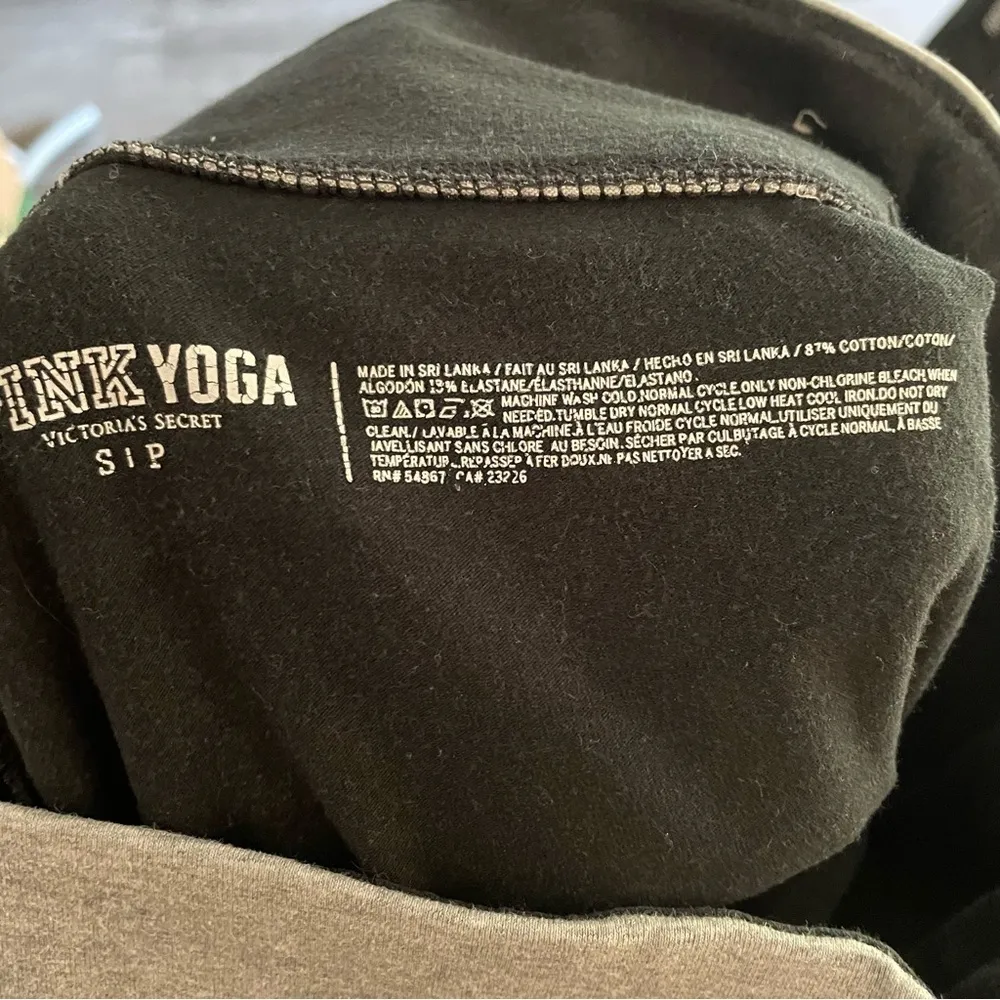 Victoria’s Secret PINK Cropped Anything But Cardio Yoga Pants - Image 4