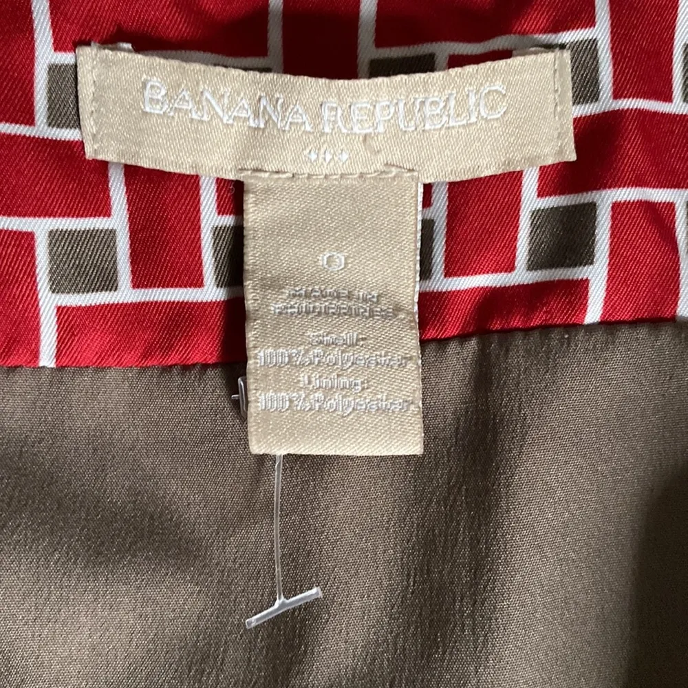 NWOT Women’s Banana Republic Sleeveless Midi Sheath Dress - Image 9