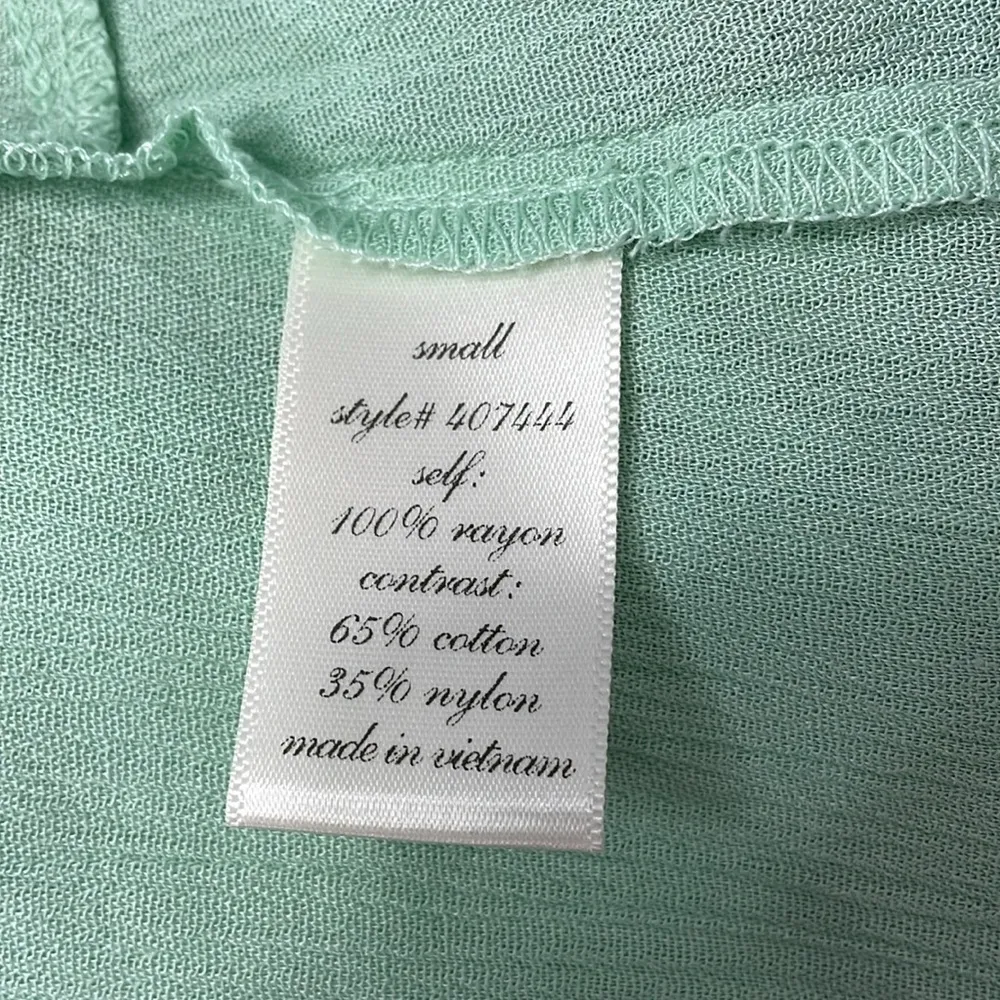 Andthewhy Mint Lace Sleeveless Tank Top - Image 5