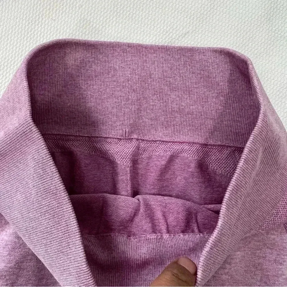 Gymshark Womens Pink Flex High Waisted Compression Leggings Size s - Image 5