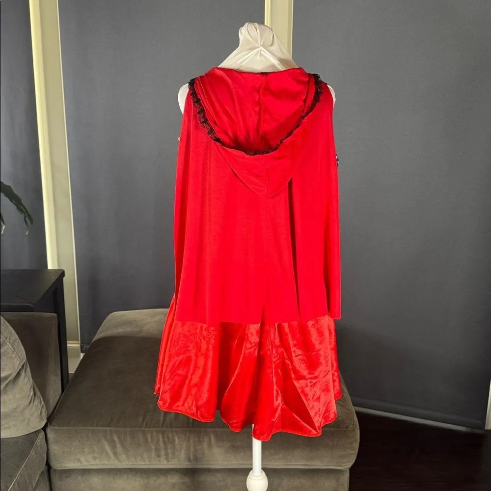 Wonderland Women’s Darling Miss Red Halloween Costume Size S 4/6 NEW - Image 6