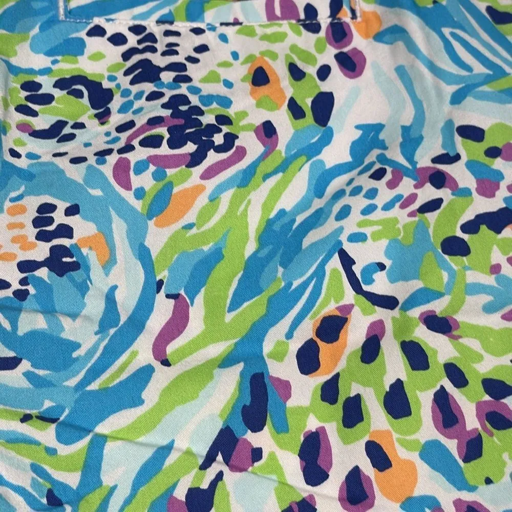 Lilly Pulitzer Strapless Top & Deep Sea Soirée Chipper Shorts Bundle - Image 9