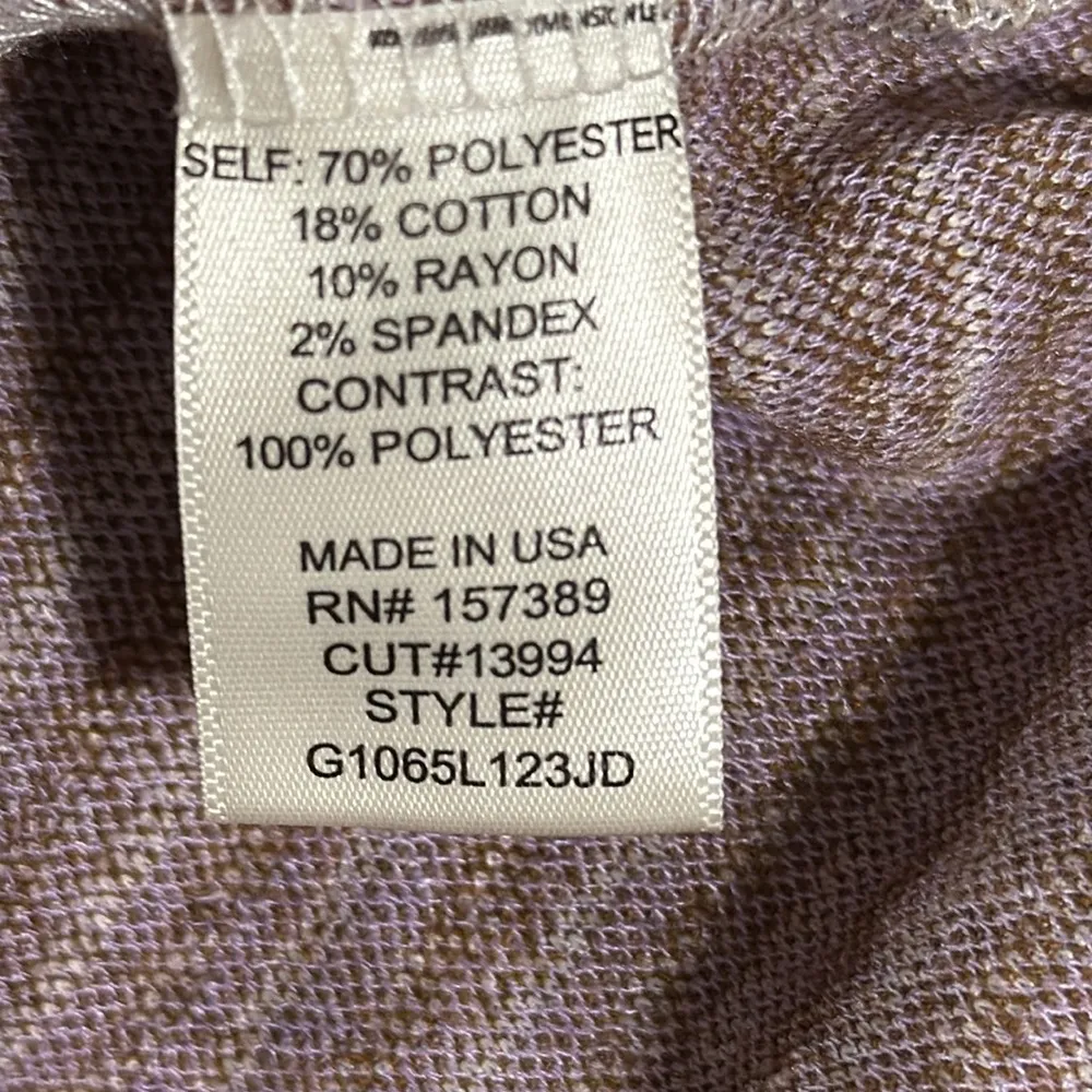 Altar’d State made in the USA Purple brown squared Mini Skirt Size MEDIUM - Image 5