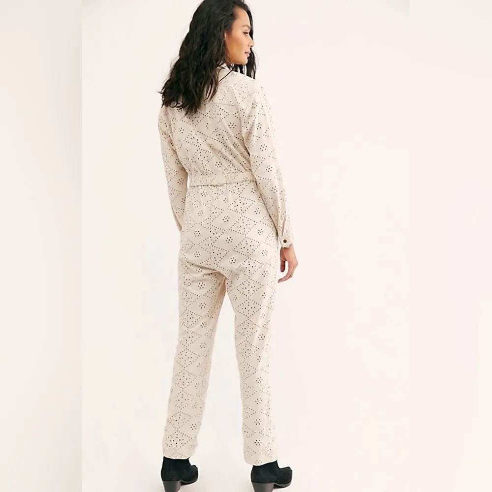 Free People  Eyelet Jumpsuit - Image 2