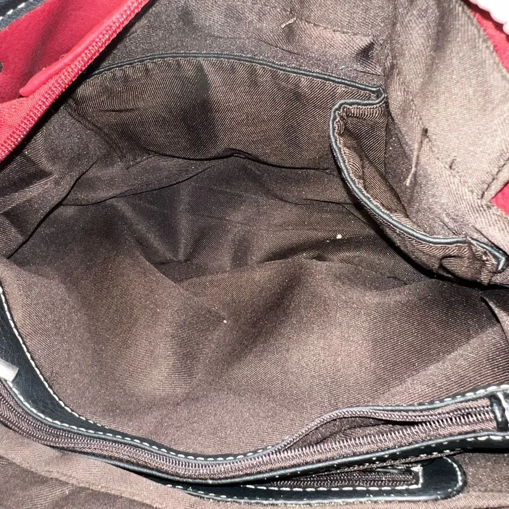 Lenora West Fringed‎ Stunning Western Style Bag with a Conceal and Carry Pocket Red - Image 12