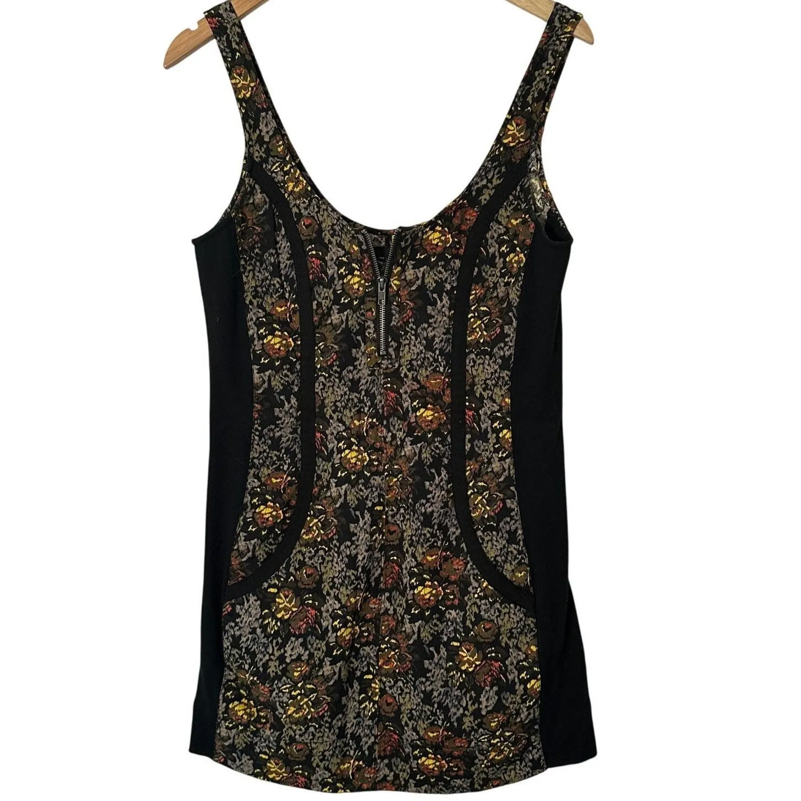 Hurley Floral Moonshine Mini Tank‎ Dress Med Sporty Tennis Pickleball Activewear - Image 4